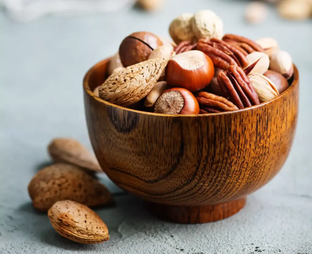 variedad de nueces